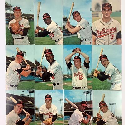 536  Vintage 1968 Dexter Press Set of the Baltimore Orioles