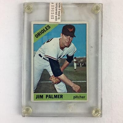539  Vintage 1966 Topps Jim Palmer Baltimore Orioles #126 Baseball Card