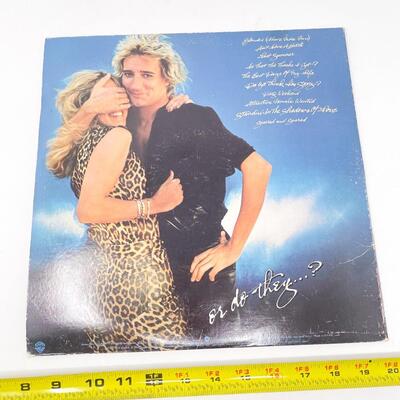 1978 ROD STEWART â€œBLONDES HAVE MORE FUNâ€ VINYL RECORD