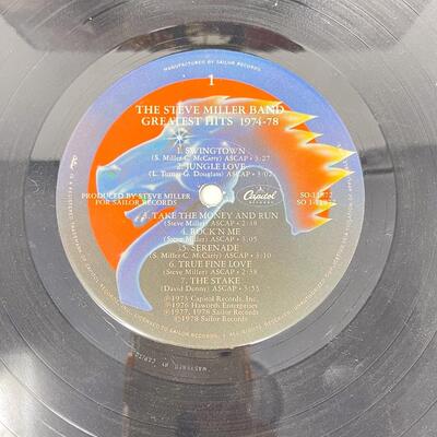 1978 STEVE MILLER BAND â€œGREATEST HITS 1974-78â€ VINYL RECORD
