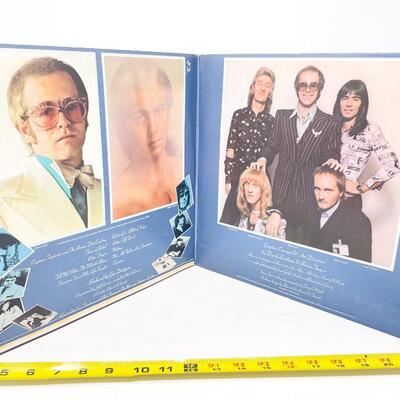 1975 ELTON JOHN â€œCAPTAIN FANTASTIC AND THE BROWN DIRT COWBOYâ€ VINYL RECORD