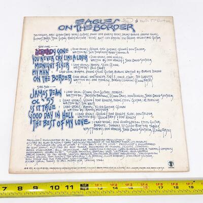 1974 THE EAGLES â€œON THE BORDERâ€ VINYL RECORD