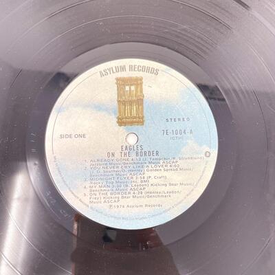 1974 THE EAGLES â€œON THE BORDERâ€ VINYL RECORD