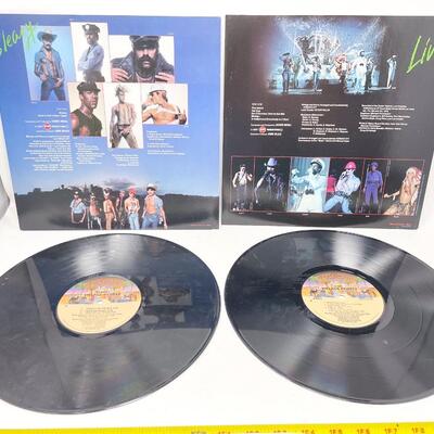 1979 VILLAGE PEOPLE â€œLIVE AND SLEAZYâ€ VINYL RECORD