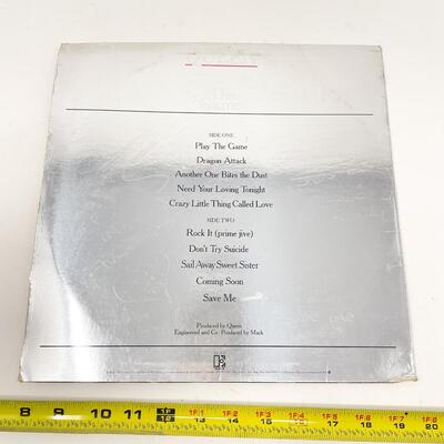 1980 QUEEN â€œTHE GAMEâ€ VINYL RECORD