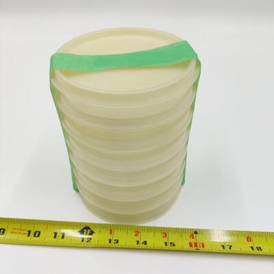TUPPERWARE HAMBURGER PATTY CONTAINERS