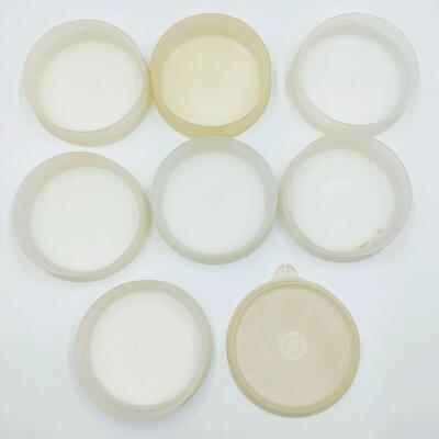TUPPERWARE HAMBURGER PATTY CONTAINERS