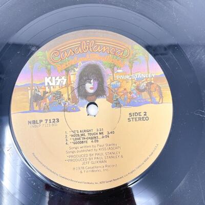 1978 KISS â€œPAUL STANLEYâ€ VINYL RECORD