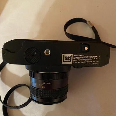 Vintage Konica autoreflex TC compact lightweight automatic 35mm camera