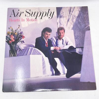 1986 AIR SUPPLY â€œHEARTS IN MOTIONâ€ VINYL RECORD