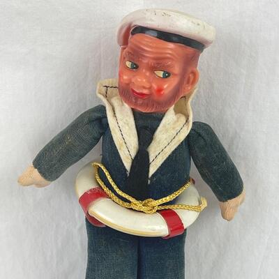 465 1950â€™s French Bretagne Celluloid Doll