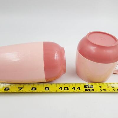 VINTAGE VACRON PINK CUPS