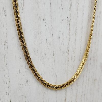 VINTAGE NAPIER GOLD TONED CHAIN NECKLACE