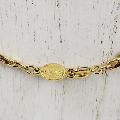 VINTAGE NAPIER GOLD TONED CHAIN NECKLACE