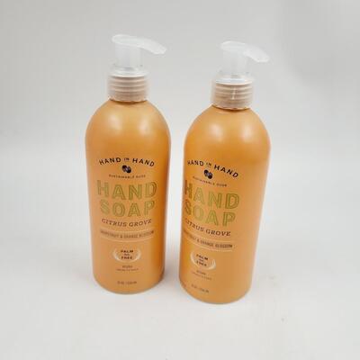 NEW HAND N HAND LIQUID METAL BOTTLED HAND SOAP - CITRUS GROVE