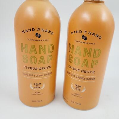 NEW HAND N HAND LIQUID METAL BOTTLED HAND SOAP - CITRUS GROVE