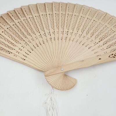 WOODEN DECORATIVE HAND FAN