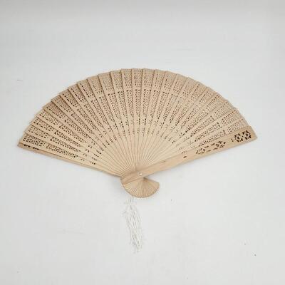 WOODEN DECORATIVE HAND FAN