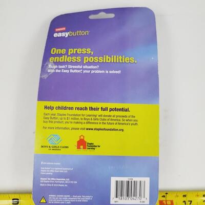 WORKING STAPLES EASY BUTTON