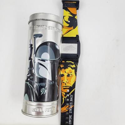 STAR WARS - HANS SOLO & BOBA FETT WATCH COLLECTABLE