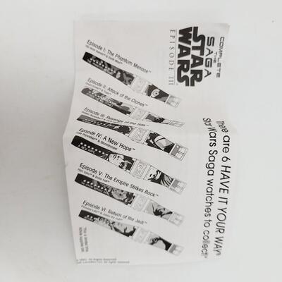 STAR WARS - HANS SOLO & BOBA FETT WATCH COLLECTABLE