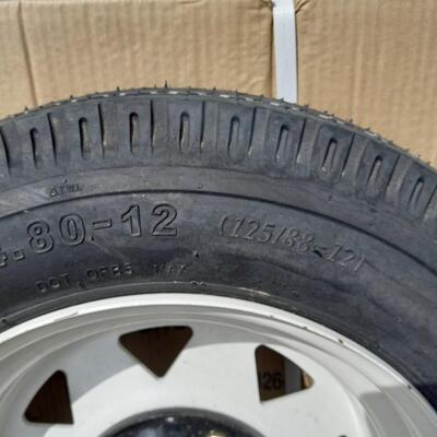 LOT 49  TWO NEW TRAILER TIRES