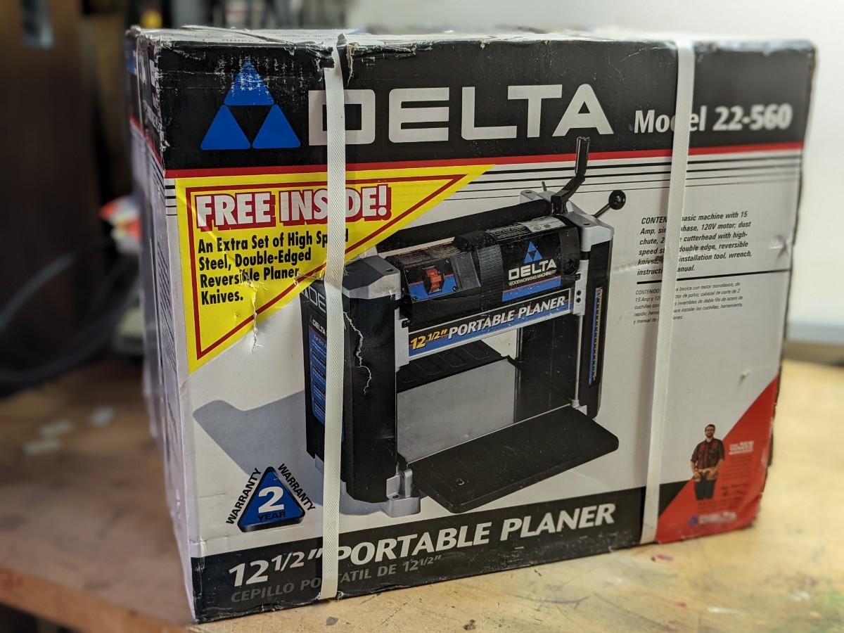 NIB Delta 12 1/2" Portable Planer