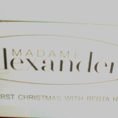 Madame Alexander 8" My First Christmas with Berta Hummel in Original Box