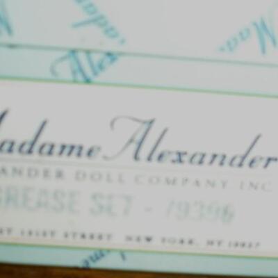 Fabulous Madame Alexander Special Edition Grease Set Featuring Danny & Sandy 10" dolls 75th Anniversary