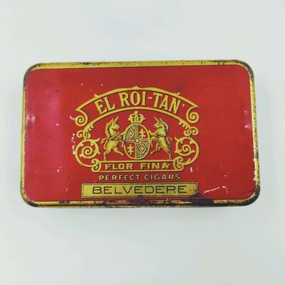 EL ROI-TAN CIGAR TIN