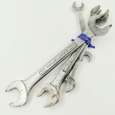 BUNDLE OF FOUR(4) CRAFTSMAN WRENCHES