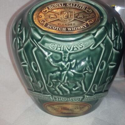 English Whiskey Bottles