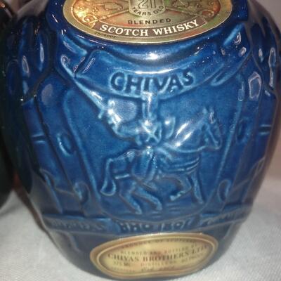 English Whiskey Bottles