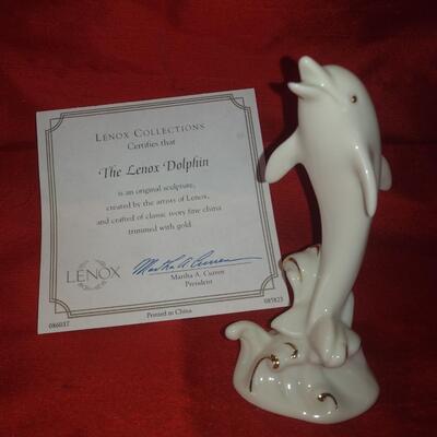 Lenox Dolphin Mini Sculpture