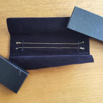 14K Gold Fine Chain Bracelets