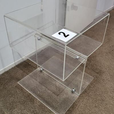 Lucite Table Lot