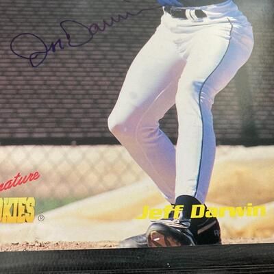 Jeff Darwin Signed Mariners Limited Edition 8x10 with Certificate