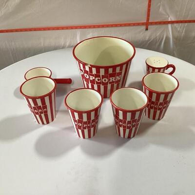 Vintage Popcorn Set