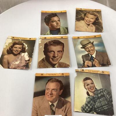Vintage 8x10 pin ups