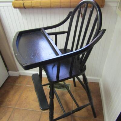 Vintage Children's High Chair