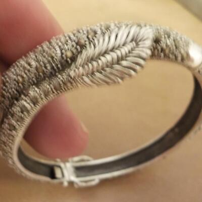 Sterling Dragon hand crafted bracelet.