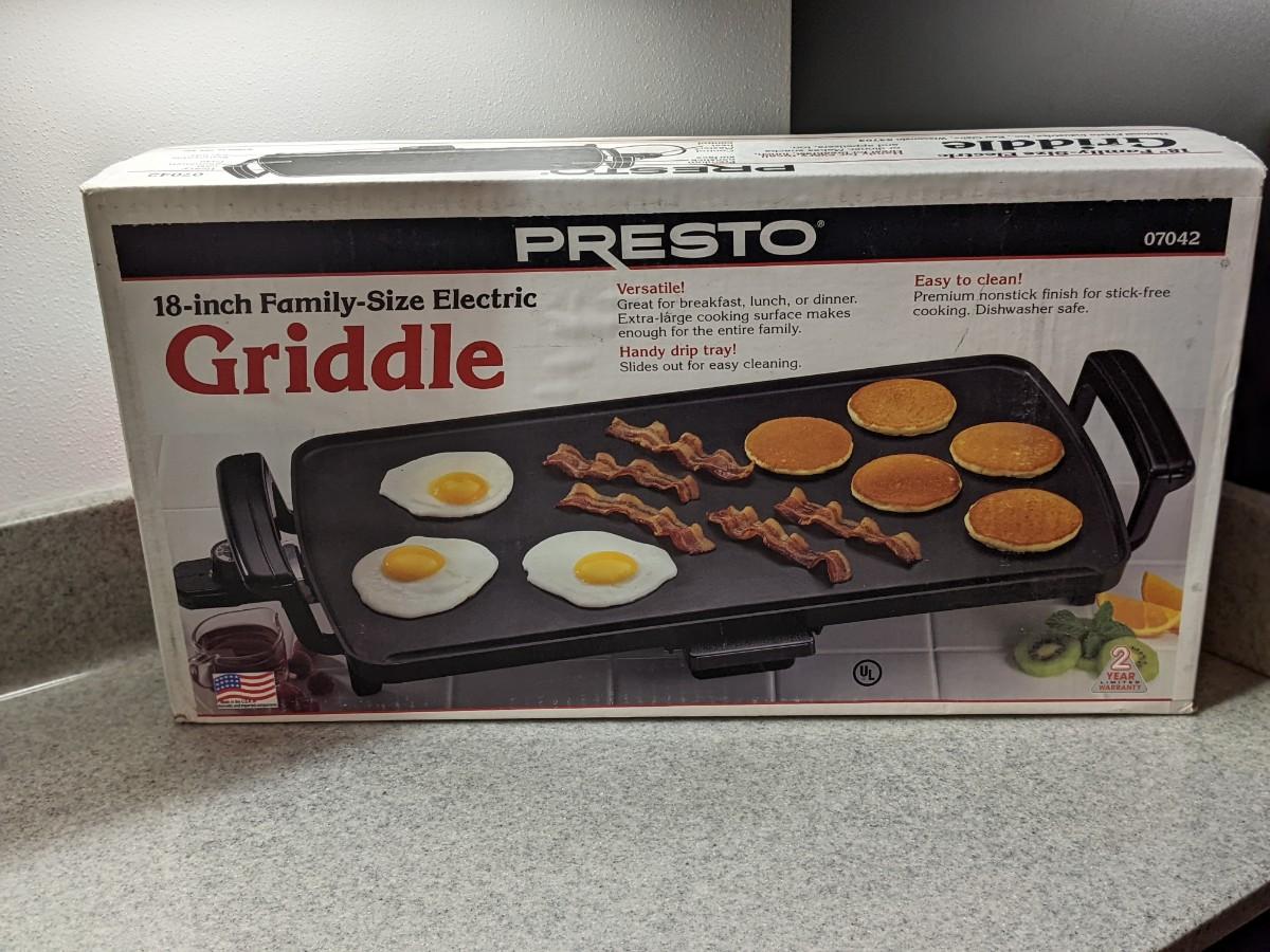NIB Presto Griddle