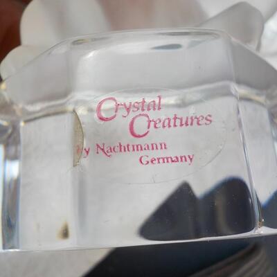 Teddy Bear Crystal Creations by Nachtmann Germany.