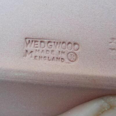 Wedgwood of England/ 2 rare pieces Heart Box & Red Tray.