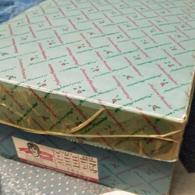 1966 Madame Alexander 17" Elisa Ballerina in Silver tutu.  In Original Box.