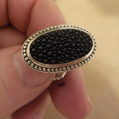Sterling silver hand crafted cuff links.