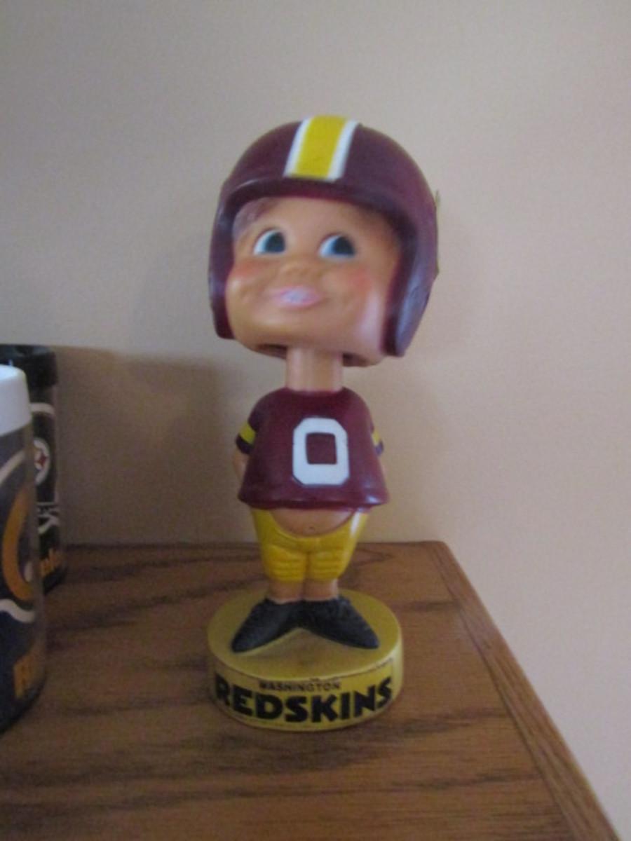 Vintage Washington Redskins Bobblehead Doll (1975)