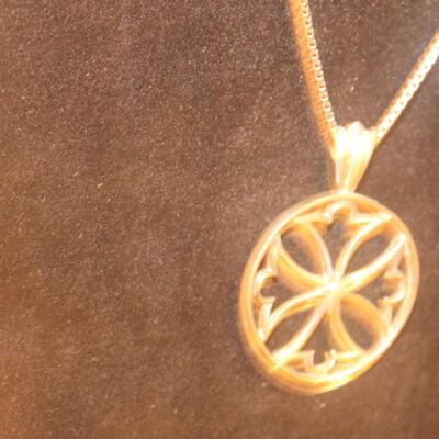 Sterling silver Celtic design.