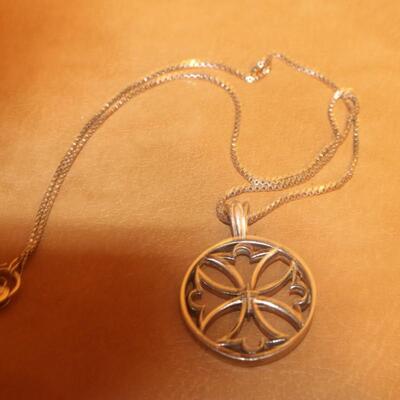 Sterling silver Celtic design.