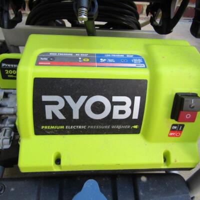 Ryobi 2000 psi Pressure Washer- Needs Wand and Nozzle
